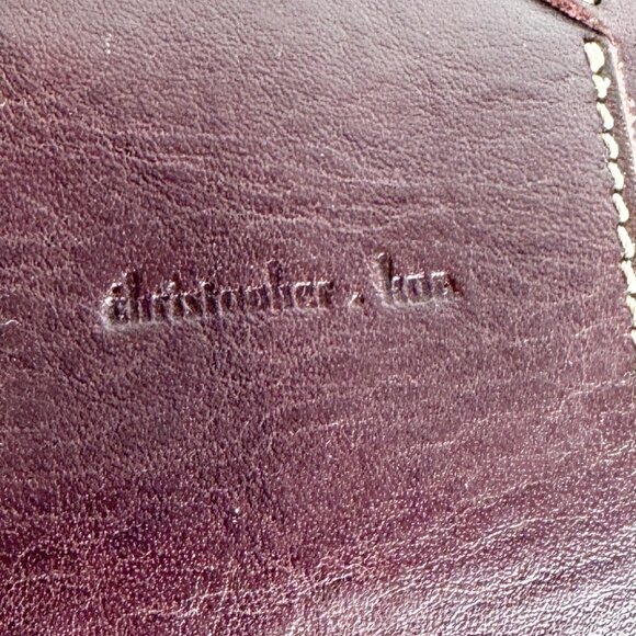 Vintage Christopher Kon leather mini hobo shoulder bag brown - Picture 5 of 7